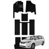Toyota Sienna 2010-2020 (7 vietų) polimeriniai EVA kilimėliai
