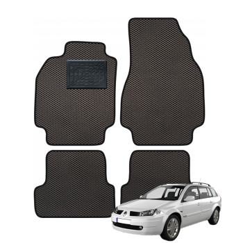 Renault Megane II 2002-2009 polimeriniai EVA kilimėliai
