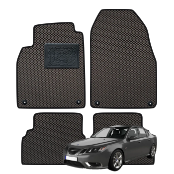 Saab 9-5 Facelift 2010-2012 polimeriniai EVA kilimėliai