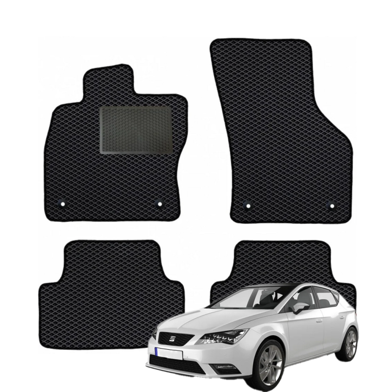 Seat Leon III 2012-2019 polimeriniai EVA kilimėliai