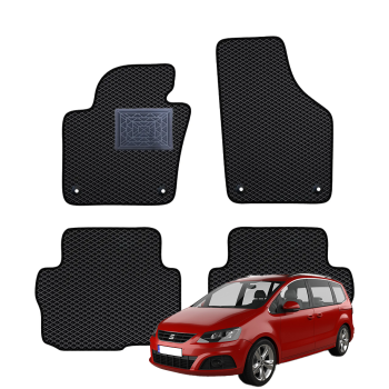 Seat Alhambra 2010-2020 polimeriniai EVA kilimėliai