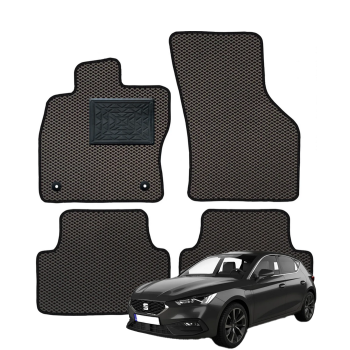 Seat Leon IV nuo 2020m. polimeriniai EVA kilimėliai