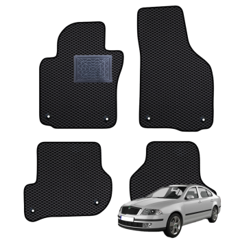 Skoda Octavia II Sedanas/Universalas 2004-2013 polimeriniai EVA kilimėliai