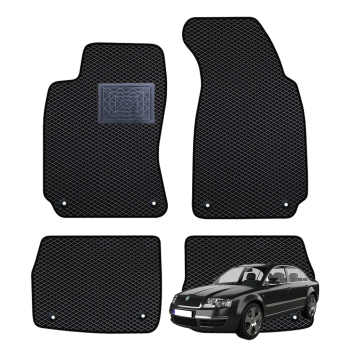 Skoda Superb I 2002-2008 polimeriniai EVA kilimėliai