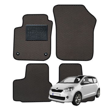 Skoda Citigo 2012-2022 polimeriniai EVA kilimėliai