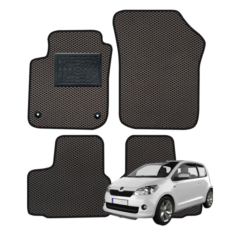 Skoda Citigo 2012-2022 polimeriniai EVA kilimėliai