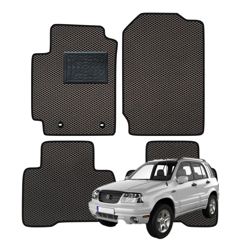 Suzuki Grand Vitara 5 durų (Automatas) 2005-2015 polimeriniai EVA kilimėliai