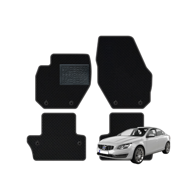 Volvo S60 2010-2018 polimeriniai EVA kilimėliai