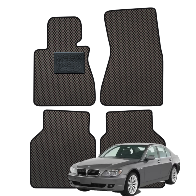 BMW 7 (E66) 2001-2008 polimeriniai EVA kilimėliai