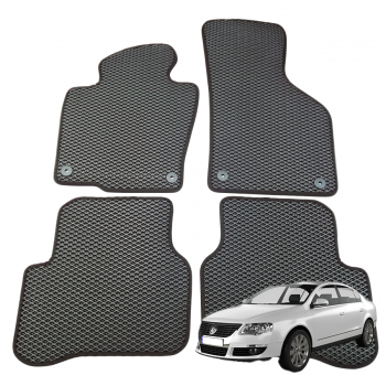Volkswagen Passat (B6) Sedanas 2005-2010 polimeriniai EVA kilimėliai