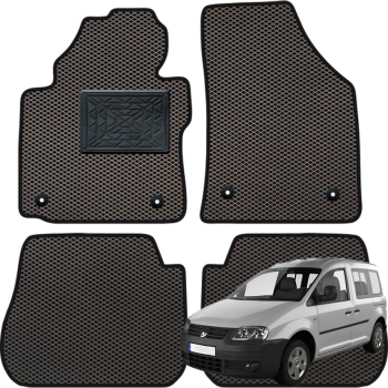 Volkswagen Caddy 2004-2015 polimeriniai EVA kilimėliai