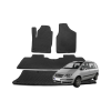 Volkswagen Sharan (7 vietų) 1995-2010 polimeriniai EVA kilimėliai