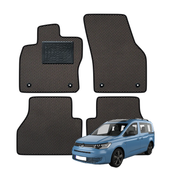 Volkswagen Caddy V nuo 2020m. polimeriniai EVA kilimėliai