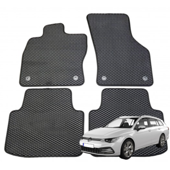 Volkswagen Golf 8 Universalas nuo 2020m. polimeriniai EVA kilimėliai
