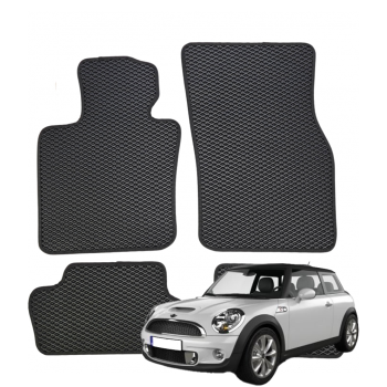Mini Cooper III (F56) 2014-2020 (3 durų) polimeriniai EVA kilimėliai