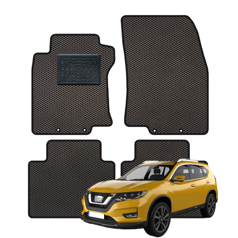 Nissan X-Trail III 2014-2021 polimeriniai EVA kilimėliai