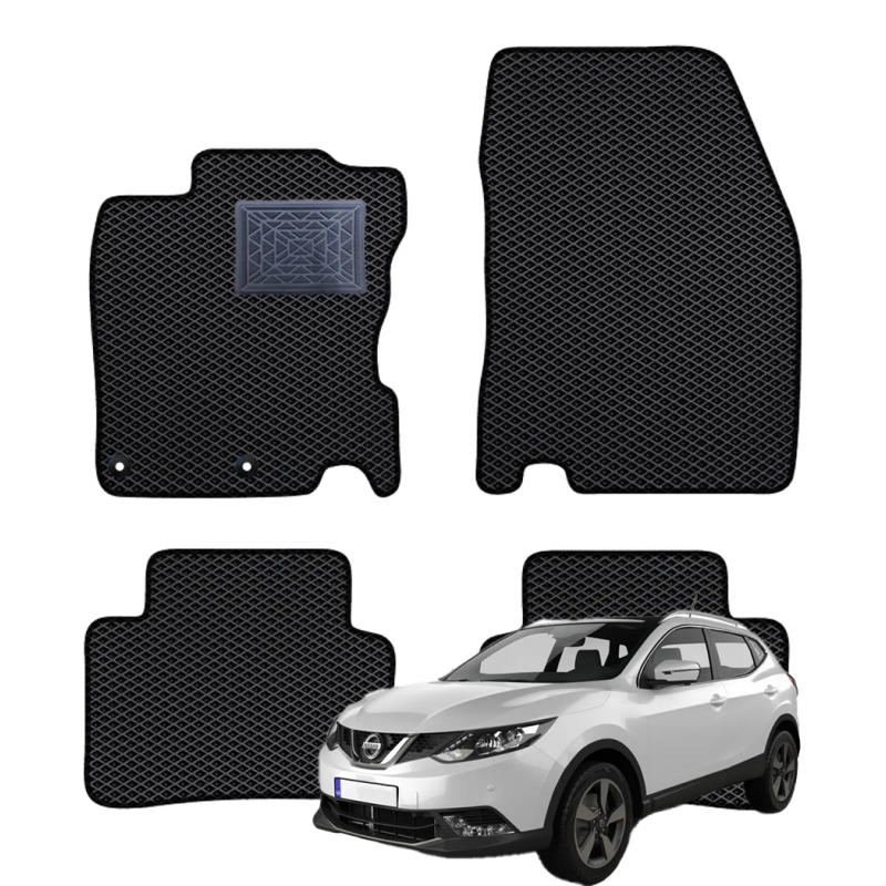 Nissan Qashqai II 2014-2021 polimeriniai EVA kilimėliai