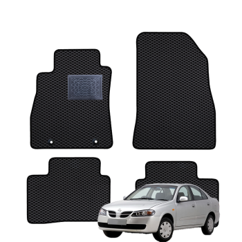 Nissan Almera 2000-2006 polimeriniai EVA kilimėliai