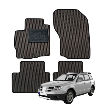 Mitsubishi Outlander II 2003-2006 polimeriniai EVA kilimėliai
