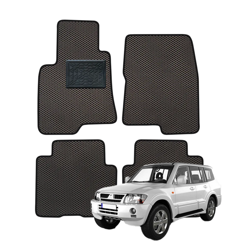 Mitsubishi Pajero IV 2006-2021 (3 Durų) polimeriniai EVA kilimėliai