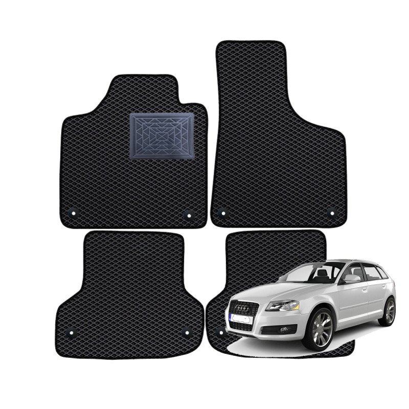 Audi A3 8P 2003-2013 polimeriniai EVA kilimėliai