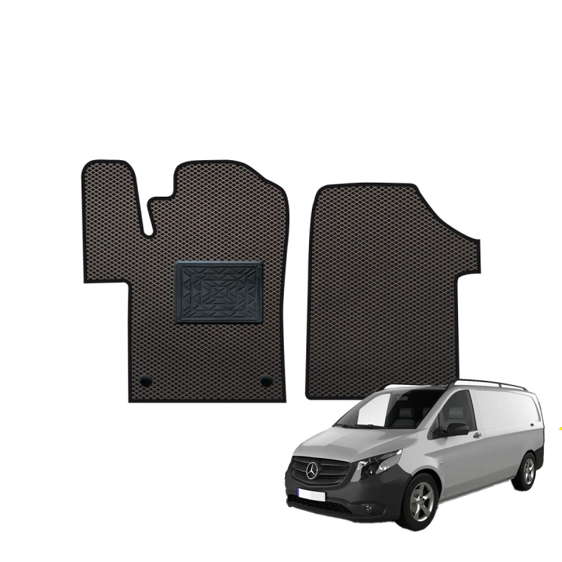 Mercedes-Benz Vito W447 nuo 2014m. polimeriniai EVA kilimėliai