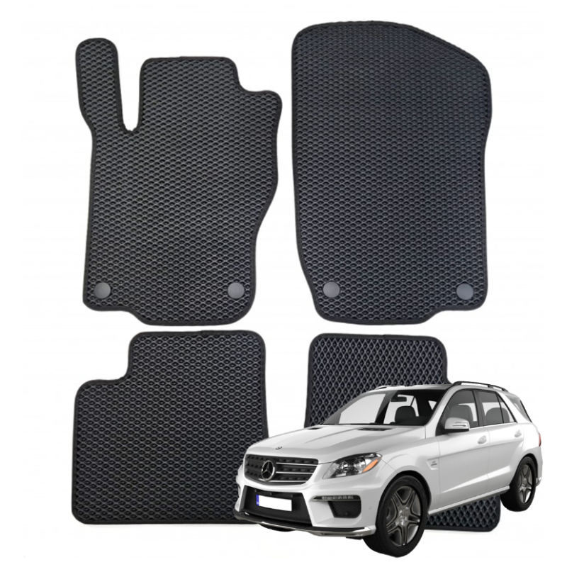 Mercedes-Benz ML (W166) 2011-2019 polimeriniai EVA kilimėliai