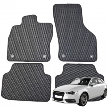 Audi A3 III 8V Hečbekas (3 durų) 2013-2020 polimeriniai EVA kilimėliai