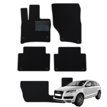 Audi Q7 2006-2015 (7 vietų) polimeriniai EVA kilimėliai