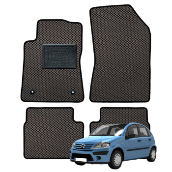 Citroen C3 2002-2008 polimeriniai EVA kilimėliai