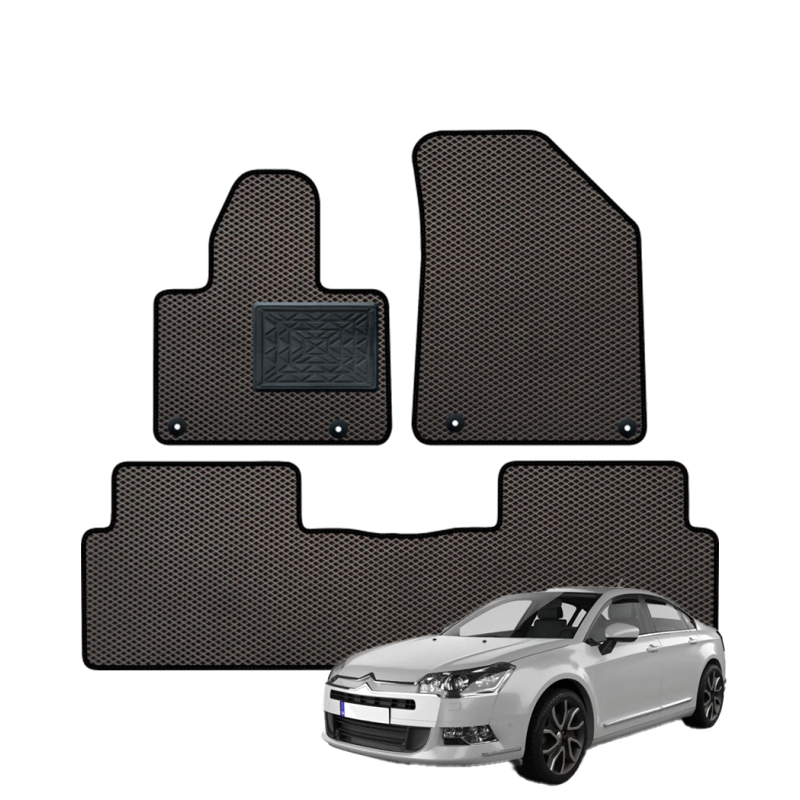 Citroen C5 II 2008-2017 Sedanas polimeriniai EVA kilimėliai