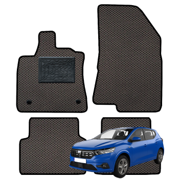 Dacia Sandero nuo 2021m. polimeriniai EVA kilimėliai