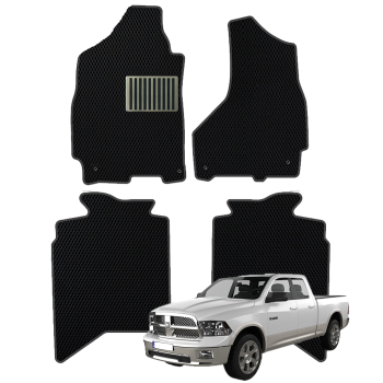 Dodge Ram Crew Cab 2011–2018 polimeriniai EVA kilimėliai