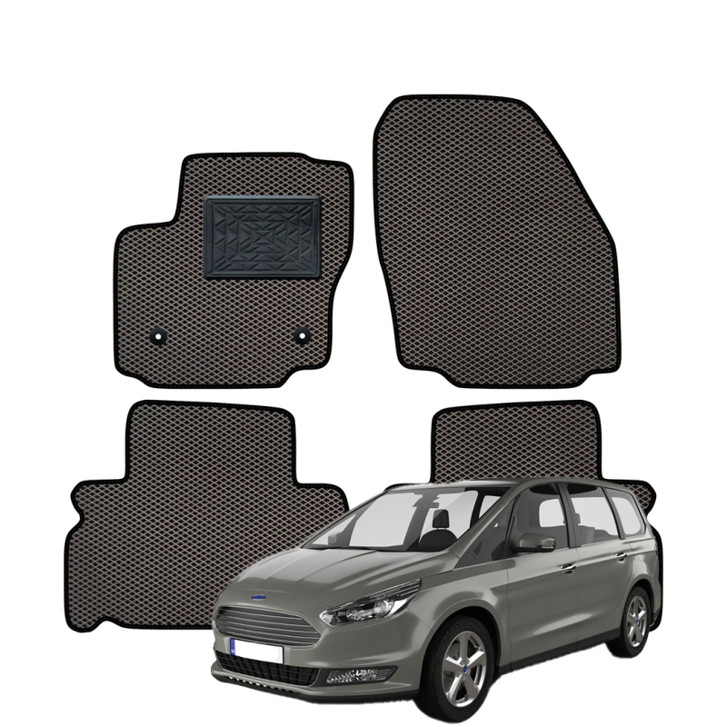 Ford Galaxy Mk IV 2015-2023 polimeriniai EVA kilimėliai