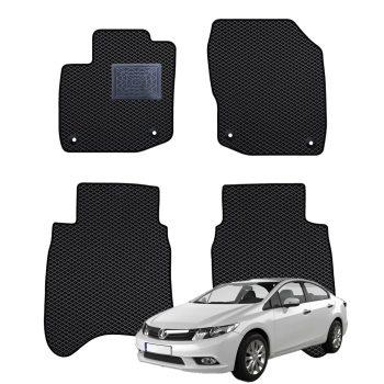 Honda Civic IX Sedanas 2012-2017 polimeriniai EVA kilimėliai