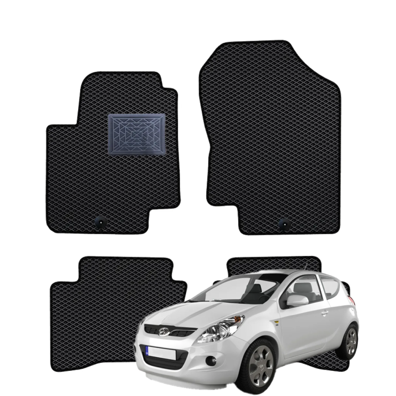 Hyundai i20 2008-2014 polimeriniai EVA kilimėliai
