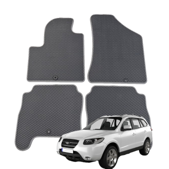 Hyundai Santa Fe II 2006-2010 polimeriniai EVA kilimėliai
