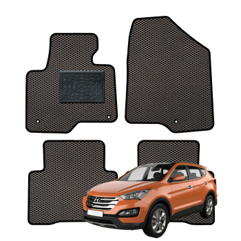 Hyundai Santa Fe 2012-2018 polimeriniai EVA kilimėliai