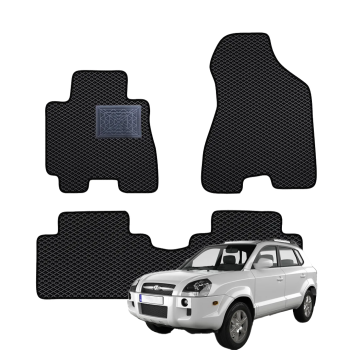 Hyundai Tucson I 2004-2009 polimeriniai EVA kilimėliai