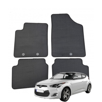 Hyundai Veloster 2011-2017 polimeriniai EVA kilimėliai