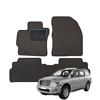 Infiniti QX56 2011–2024 polimeriniai EVA kilimėliai