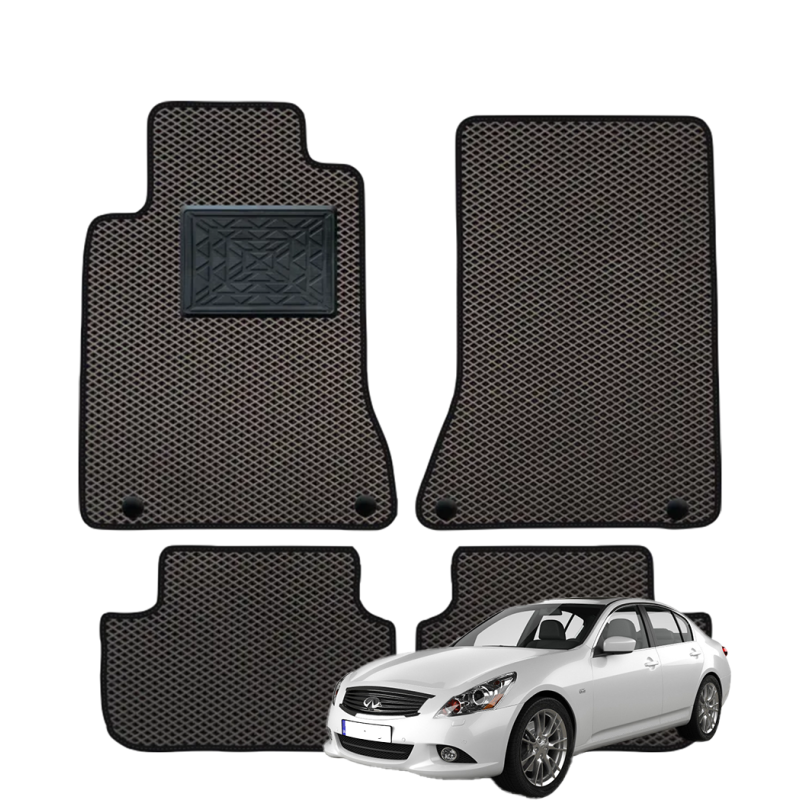 Infiniti G25 Sedanas 2007-2015 polimeriniai EVA kilimėliai