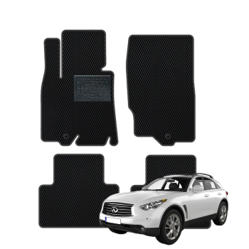 Infiniti QX70 2013-2017 polimeriniai EVA kilimėliai