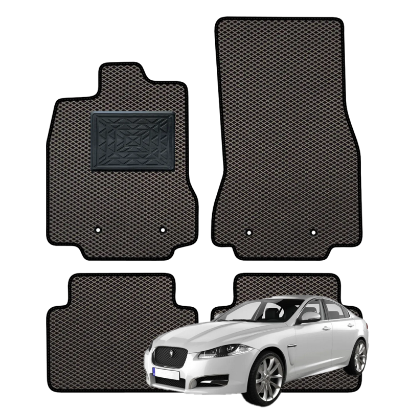 Jaguar XF 2007-2013 polimeriniai EVA kilimėliai