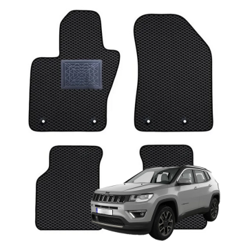 Jeep Compass II 2017-2025 polimeriniai EVA kilimėliai
