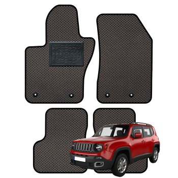 Jeep Renegade 2015–2025 polimeriniai EVA kilimėliai