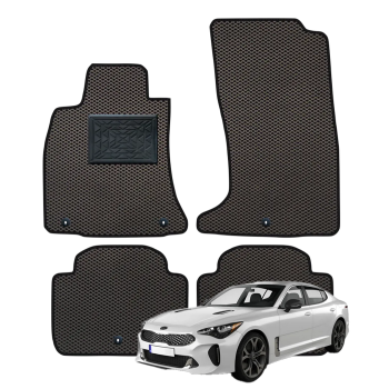 Kia Stinger I 2017–2023 polimeriniai EVA kilimėliai