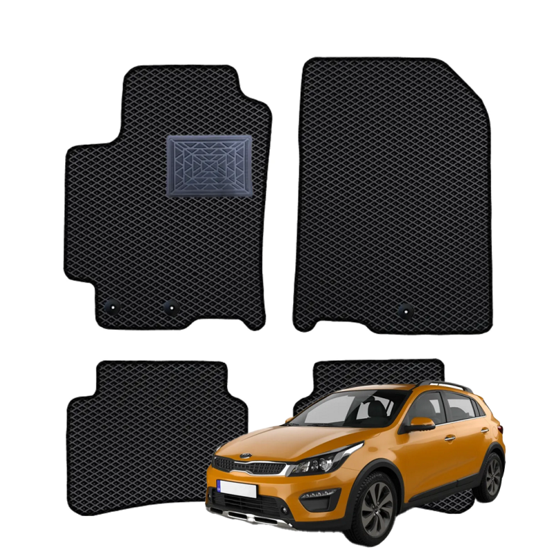 Kia Rio IV 2017-2023 polimeriniai EVA kilimėliai