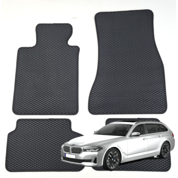 BMW 5 serija (G31) 2017-2023 polimeriniai EVA kilimėliai