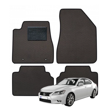 Lexus GS IV 2011-2020 polimeriniai EVA kilimėliai